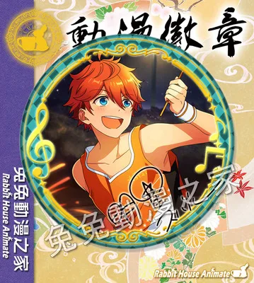 Значок аниме набор звезд идол старшеклассная игровая команда трикстар значок в