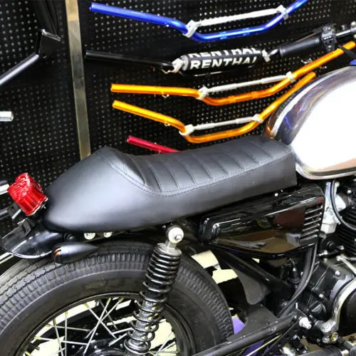 Hump винтажное коричневое сиденье для кафе Honda CB125S 750 Kawasaki KZ550A Z750 Suzuki GT500 Yamaha XT225 XT600 BMW