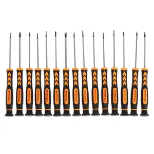 Набор многофункциональных плоских отверток Torx U-образной формы, 15 шт.упак., для мобильный телефон, планшетов, ПК, инструмент для ремонта ноутбука