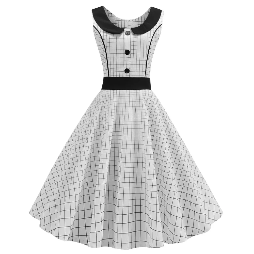 2020 летнее женское розовое элегантное вечернее платье в горошек ретро винтажное