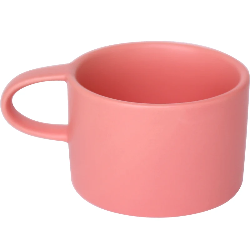 

Macaroon colors solid matte mug Nordic style coffee mugs