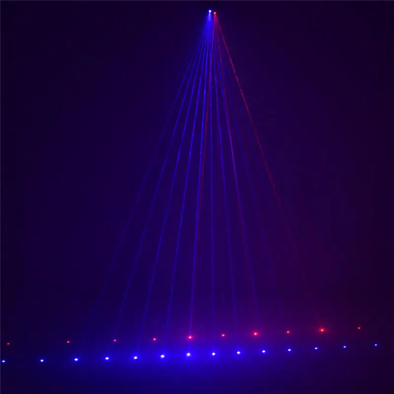 AUCD Mini 3 Eyes RGB лазерная Акула движущиеся фары 11 CH DMX диско вечерние DJ шоу луч Луч луч сканирование проектор сценическое освещение DJ-3H