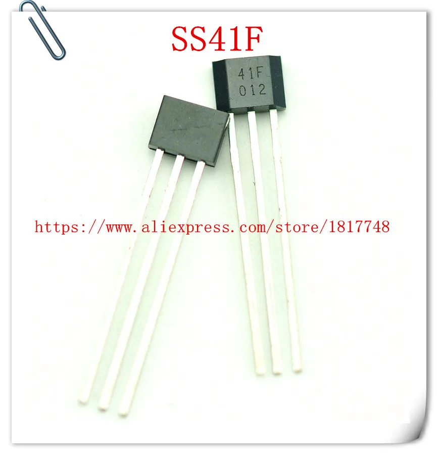 100 шт. SS41 SS41F 41F TO3 датчик SS биполярный эффект Холла новинка хорошее качество |