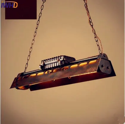 Винтажные подвесные светильники IWHD в американском стиле лофт барный Домашний