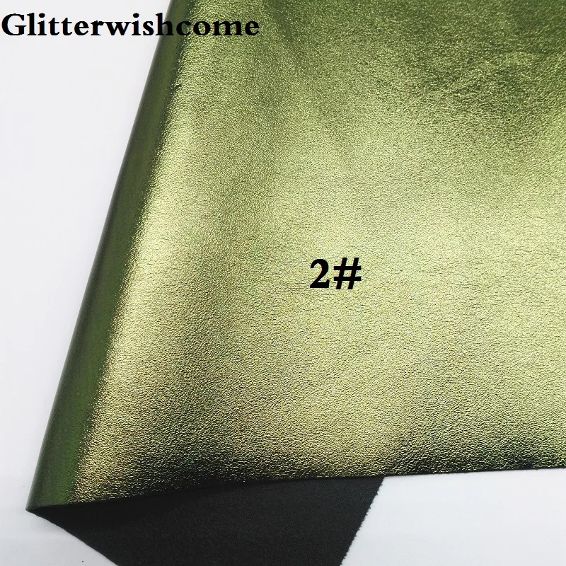 Ткань Glitterwishcome 21x29 см Размер A4 винил для бантов ткань из металлической кожи листы