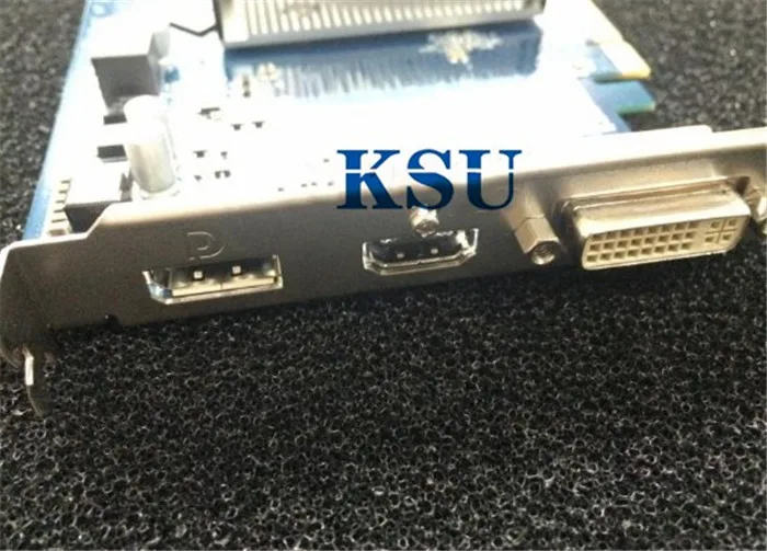 Для HD7570 DDR3 1G однослотовая графическая видеокарта HDMI + DVI VGA порты для HD игровой