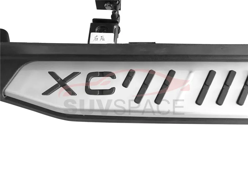 New Arrival Aluminium Side Step Fit for VOLVO XC60 XC 2018 2019 Running Board Nerf Bar No Drilling | Запчасти для авто