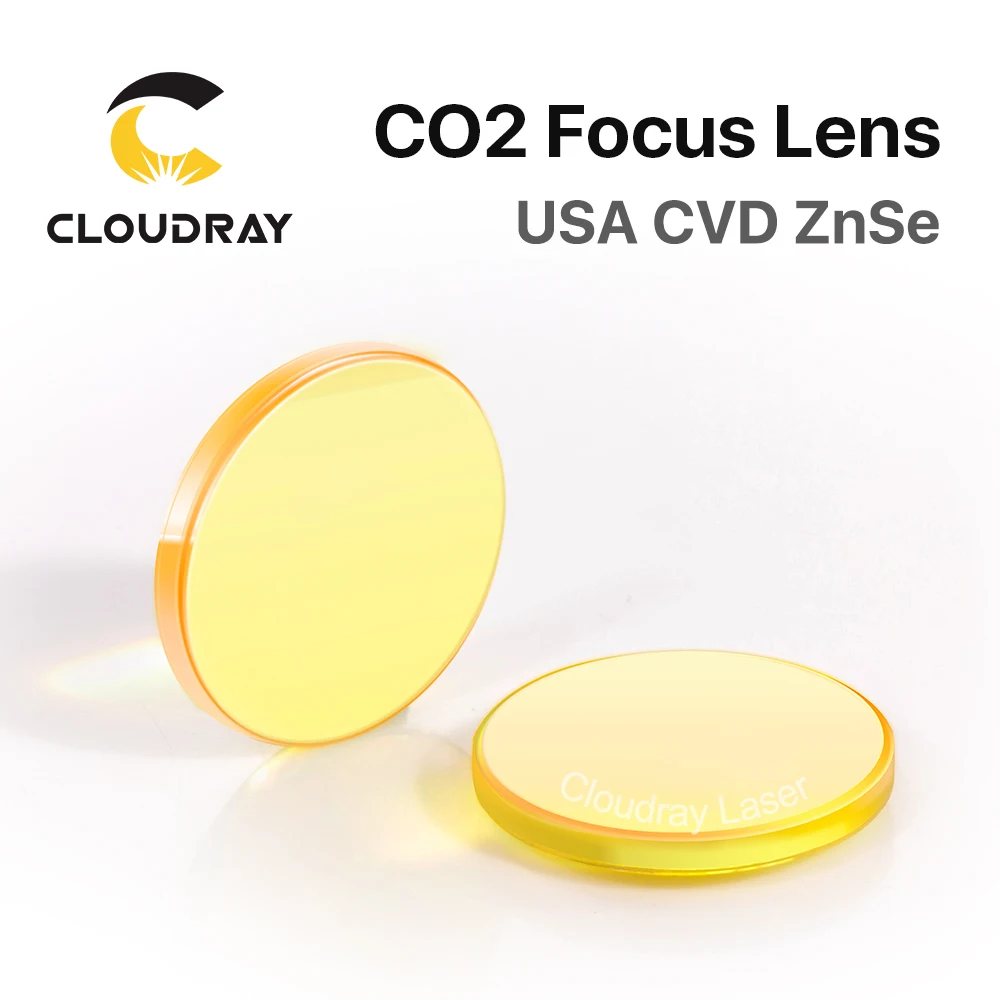 Фокус объектива США CVD ZnSe DIA 12 15 18 19,05 20 FL 38,1 50,8 63,5 76,2 101,6 127 мм для CO2 лазерной гравировки и резки