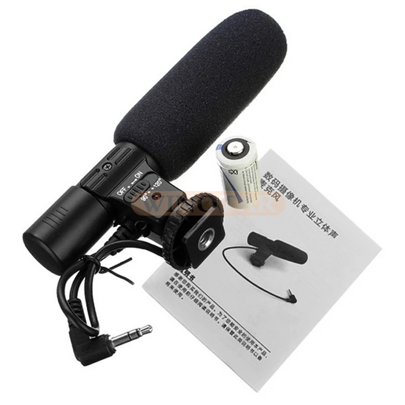 Mic-01 Professional для Nikon D7500 D7200 D5600 D5500 D5300 D3300 D3200 D810 D750 D500 D5 D4 | Электроника