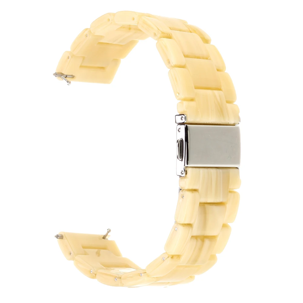 Ремешок из смолы совместимый с Apple Watch Band 22 мм женские и мужские модные часы Fitbit |