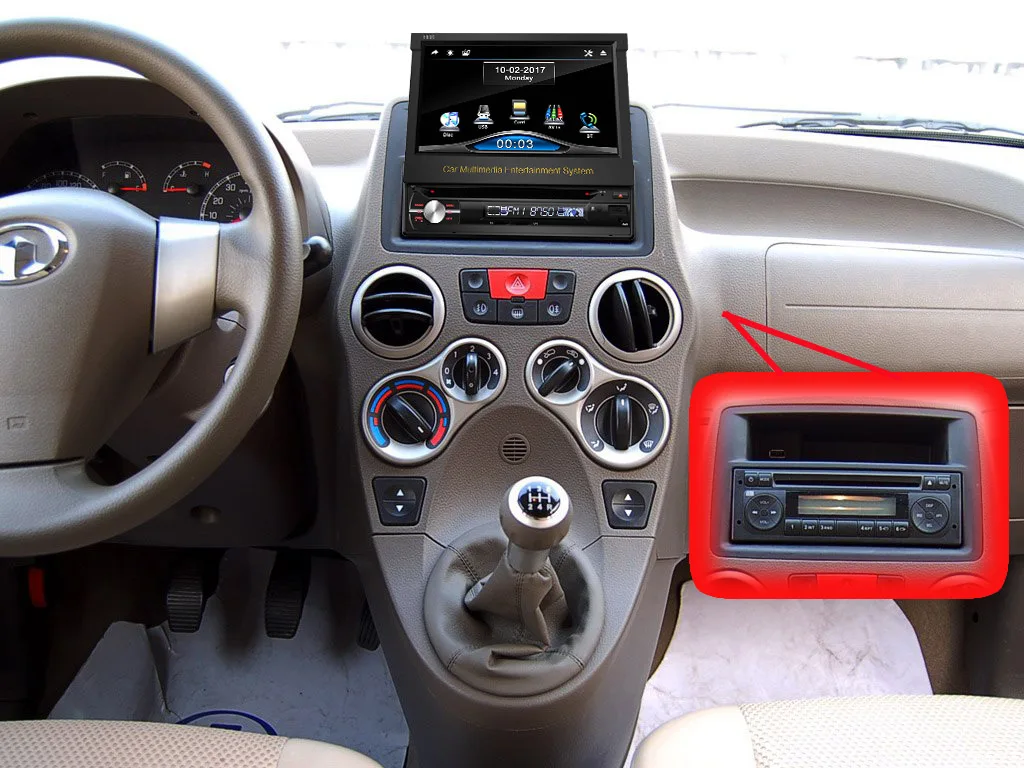 Новый 1 Din автомобильный DVD gps навигационный плеер для старых моделей автомобилей