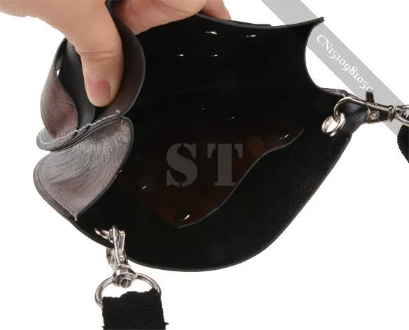 Faux Leather Barber Scissors Hairdressing Kit Bag with Shoulder Waist Belt | Багаж и сумки