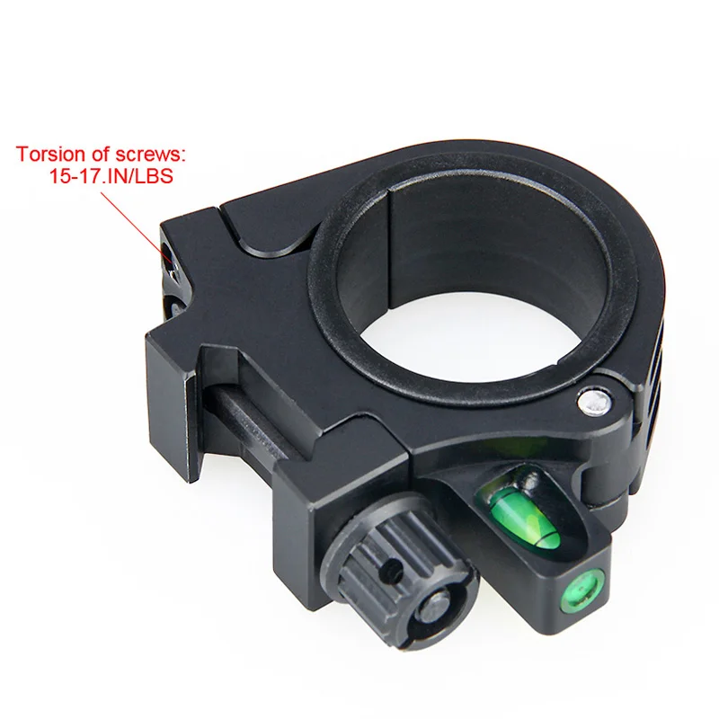1 Pair Tactical Rifle Scopes Mounts 30-35mm Scope Mount With Bubble Level For Hunting Accessories | Спорт и развлечения