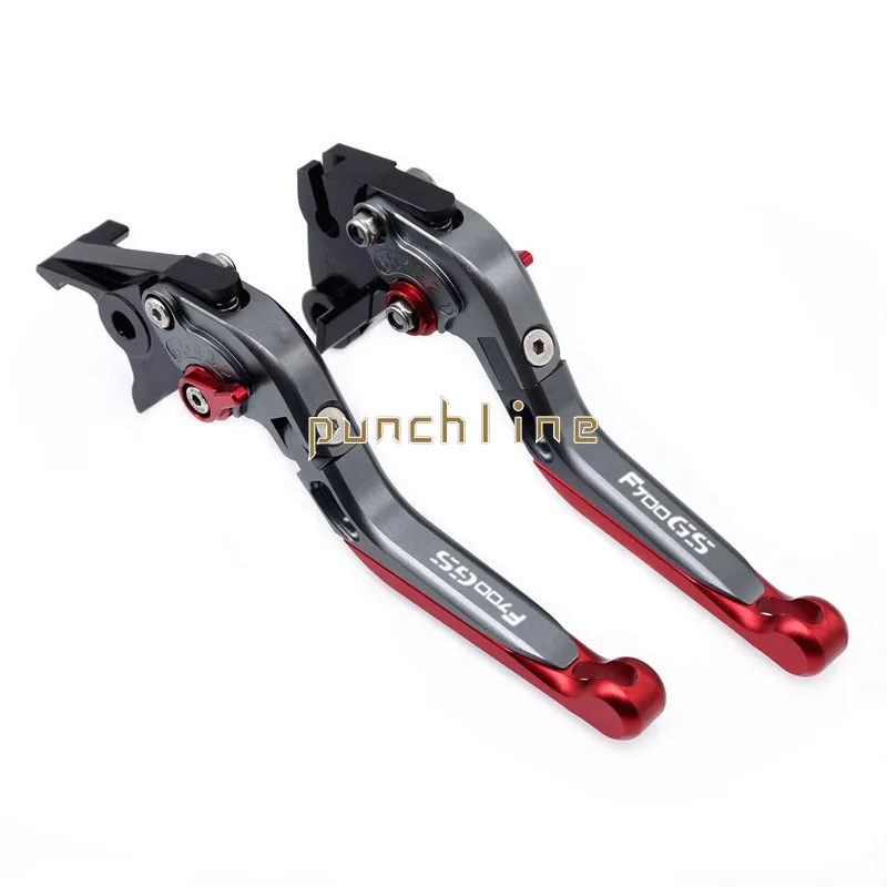 LOGO F700GS For F700 GS 2013-2017 2014 2015 Motorcycle Accessories Folding Extendable Brake Clutch Levers 8 Colors | Автомобили и