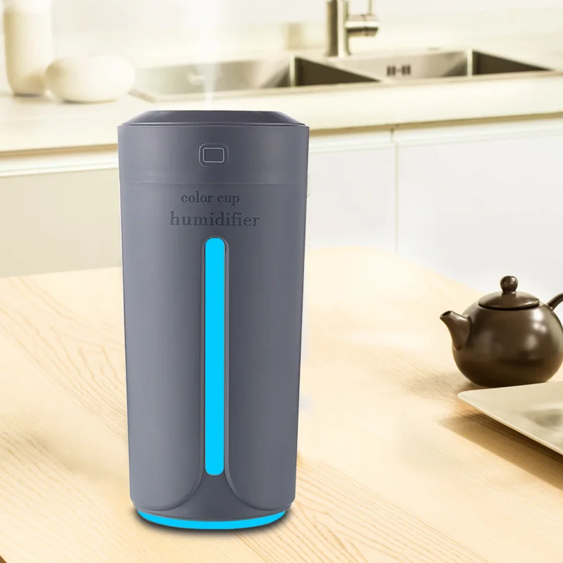 Ultrasonic Air Humidifier Essential Oil Diffuser With 7 Color Lights Electric Aromatherapy USB Car Aroma | Бытовая техника