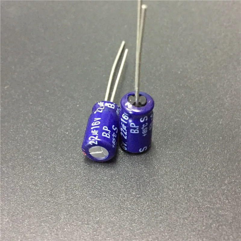 10 шт. 22 мкФ 16 В S BP серии 6 3x11 мм 16в22 биполярный аудио конденсатор|audio capacitor|22uf 16vbipolar