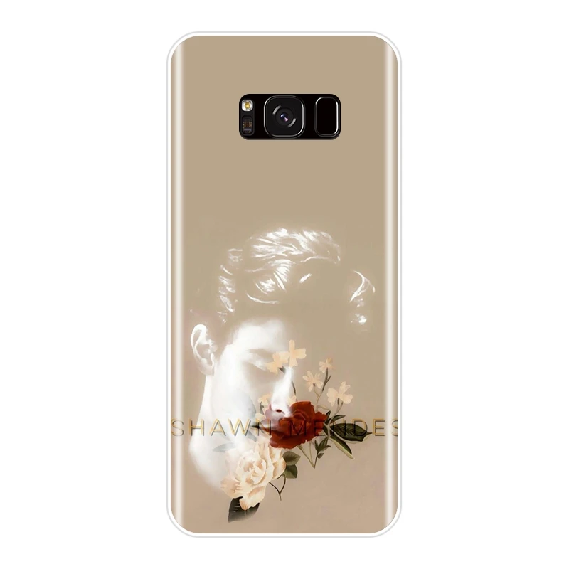 Силиконовый чехол Shawn Mendes Singer для Samsung Galaxy S8 S9 Plus S5 S6 S7 Edge мягкая задняя крышка Note 9 8