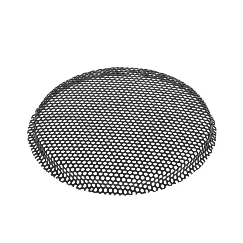 

2PCS Speaker Grills 3" Protective Subwoofer Frame Grille Cover Steel Mesh Decorative Circle DIY Accessories