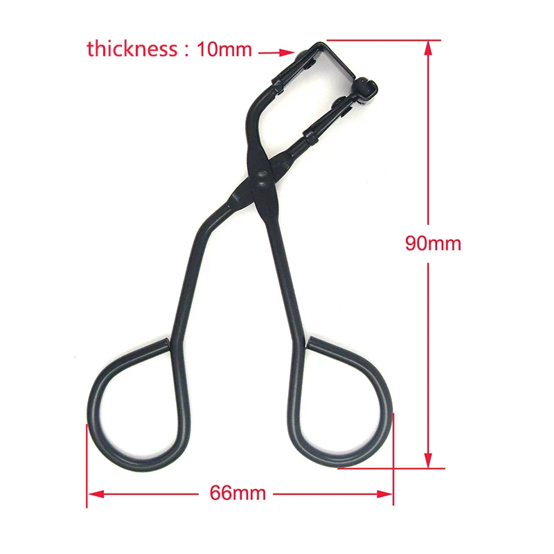 1 шт. черные и серебряные Разноцветные Складные накладные ресницы|Керлер для