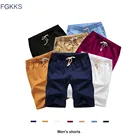 Мужские облегающие шорты FGKKS, модные брендовые короткие штаны, шорты в уличном стиле, лето 2020