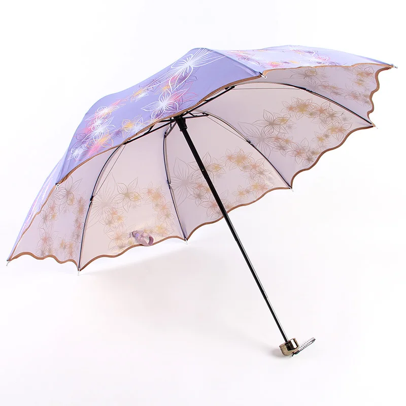 Новинка 2018 Простой Модный женский зонт ветрозащитный солнцезащитный волшебный