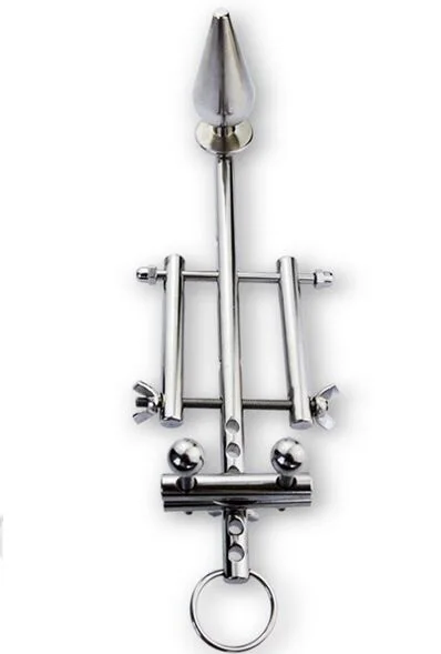 Анальная пробка из нержавеющей стали Пояс верности штаны металлический