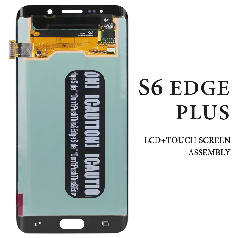 ЖК дисплей без битых пикселей для Samsung S6 edge plus белый синий серый золотистый