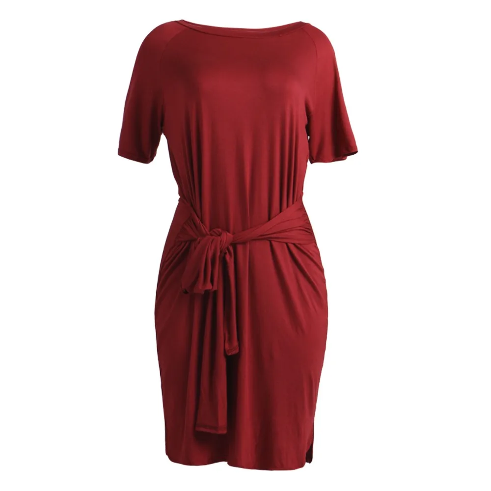 RICHIETRADE Color Block Casual Mini Dresses New Autumn Style Black White Patchwork Crew Neck Short Sleeve Shift Dress | Женская одежда