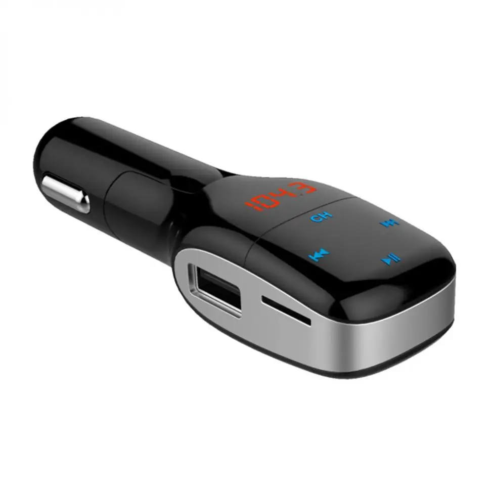 Bluetooth автомобильный комплект беспроводной fm-передатчик громкой связи Hands Free Aux