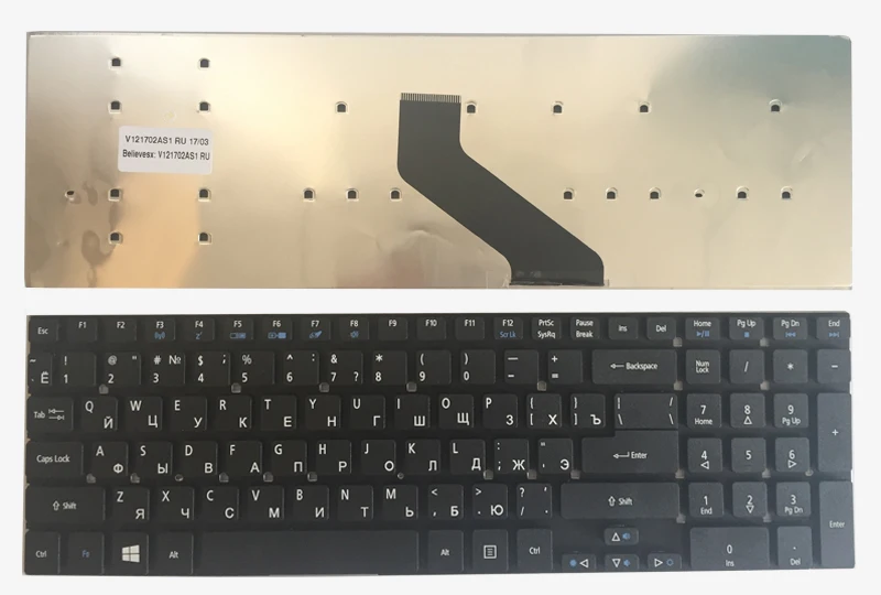 Русская клавиатура для ноутбука acer Aspire E15 E5-572 v3-572 КБ. I170A. 402 КБ. I170G. 310 MP-10K33SU MP-10K33SU-5281 MP-10K33SU-6981W