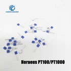 10 шт. pt 1000 heraeus PT100 датчик температуры тонкая пленка Платина PT100 резистор Heraeus Платиновый датчик сопротивления термометр