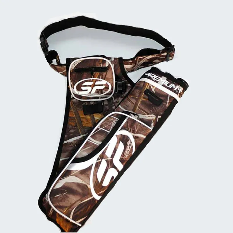 Регулируемый ремень с тремя трубками сумка для стрел держатель рекурсивного и