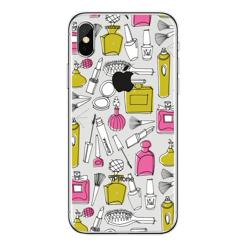 Seracase окрашенный кожух чехол для мобильного телефона iphone 5S XS MAX 6 6s 6Plus 7 7plus XR мягкий