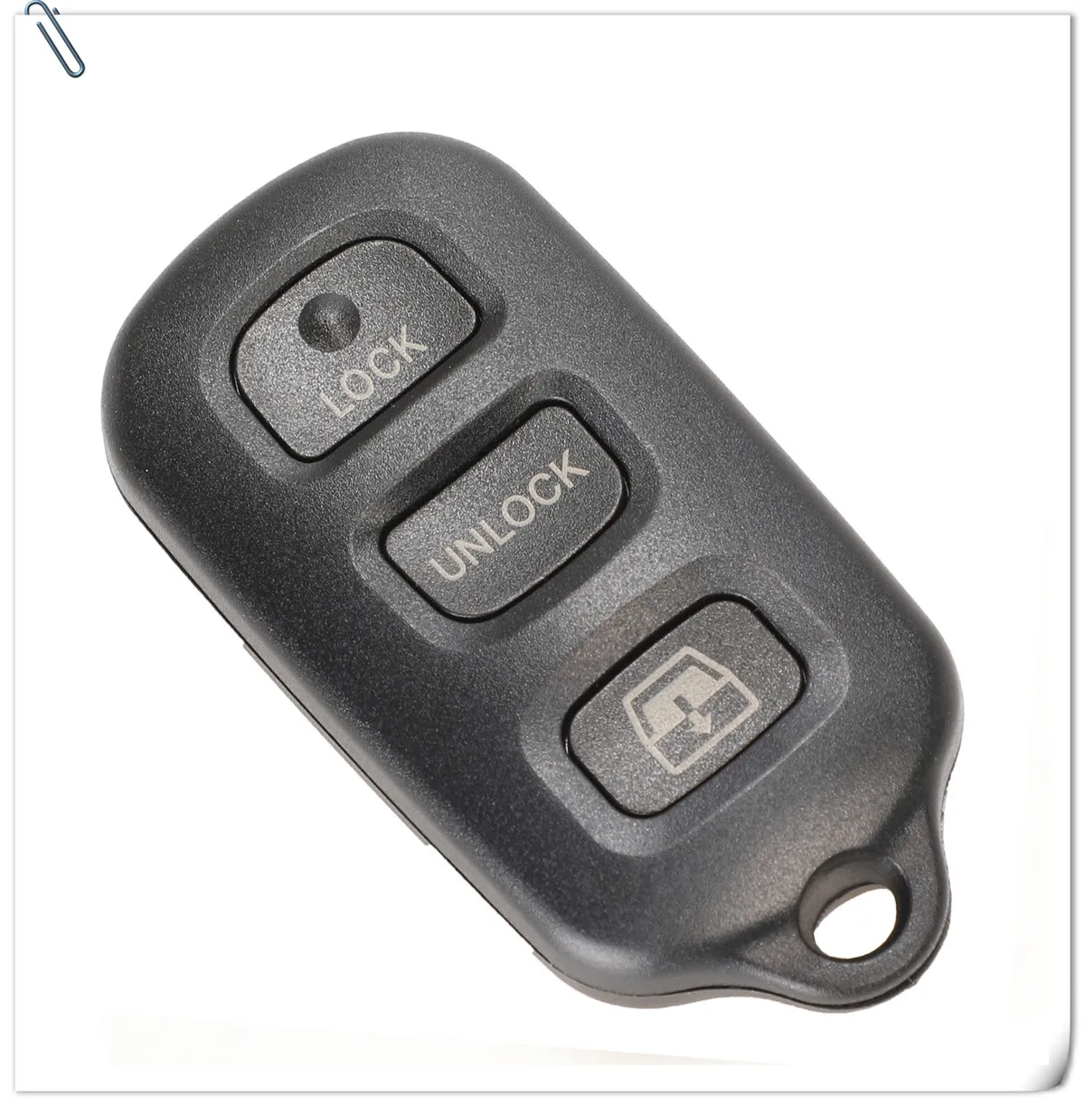 Jingyuqin дистанционный брелок 3 кнопки+ Panic для Toyota Sequoia 4-Runner 4Runner 2003-2008 чехол без ключа Замена