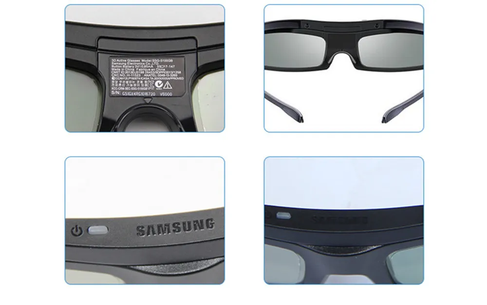 2 шт./лот, официальный ssg-5100GB, SSG-5150GB, 3D Bluetooth очки активного действия, очки для всех телевизоров samsung