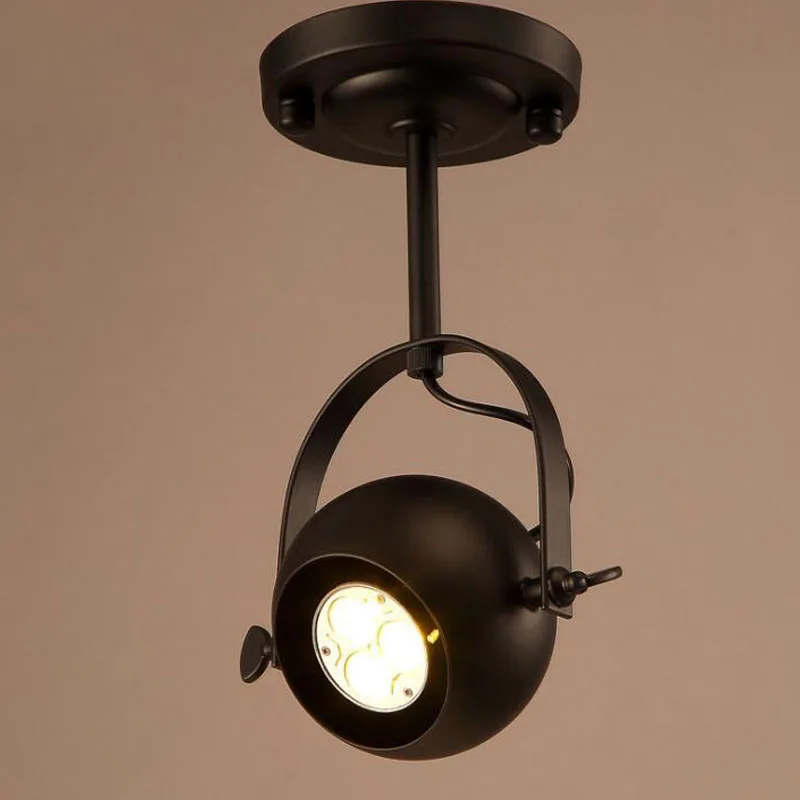 Винтажный подвесной светодиодный светильник в стиле лофт Кухонное Кованое