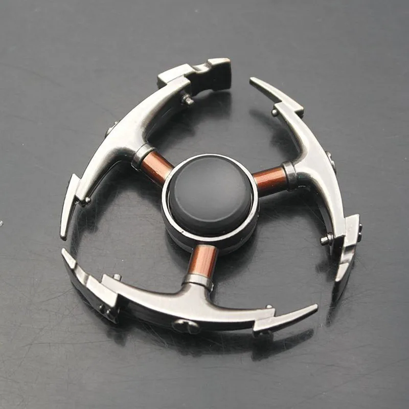 EDC Fidget Spinner Metal Spiner Anti-Anxiety Toy for Hand Spinner Focus Relieves Stress Finger Spinner