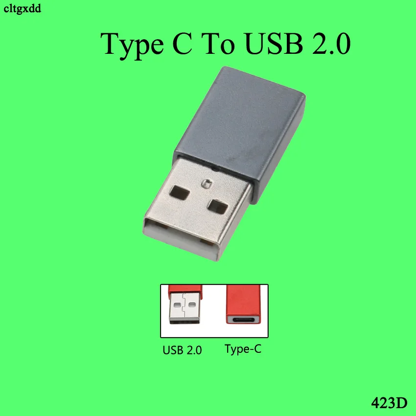 Адаптер cltgxdd Type C Переходник USB мама в 2 0 папа кабель OTG для Samsung Galaxy s8 s9 Huawei