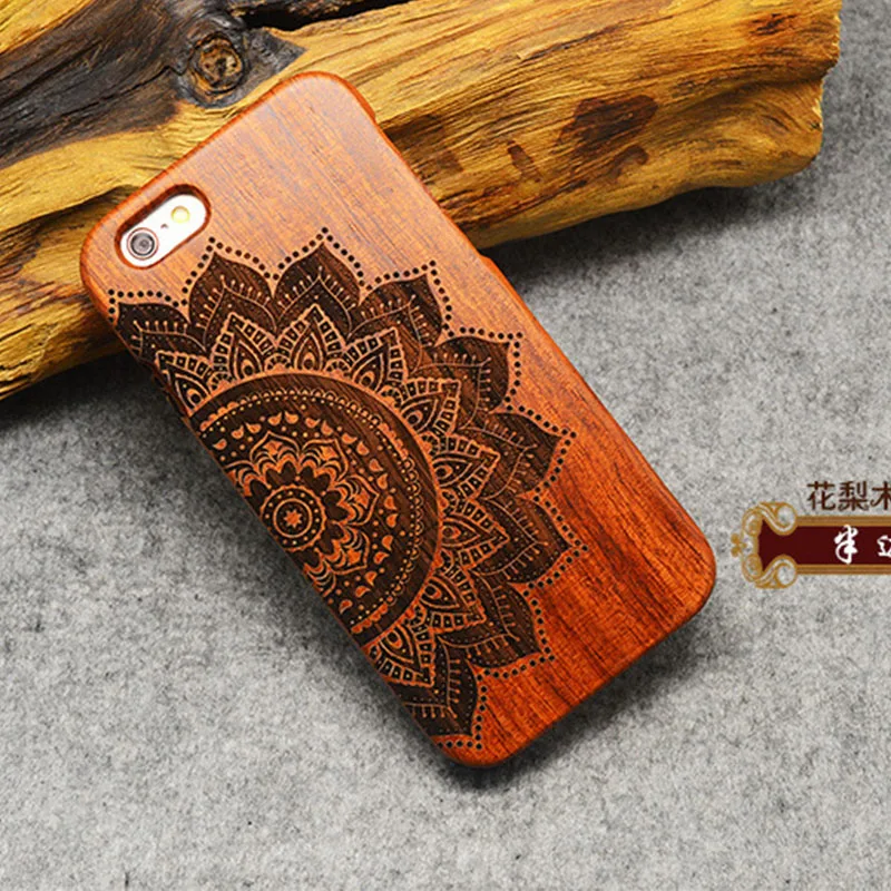 YueTuo роскошный настоящий палисандр чехол для apple iphone 5 se 5s s SE модный деревянный