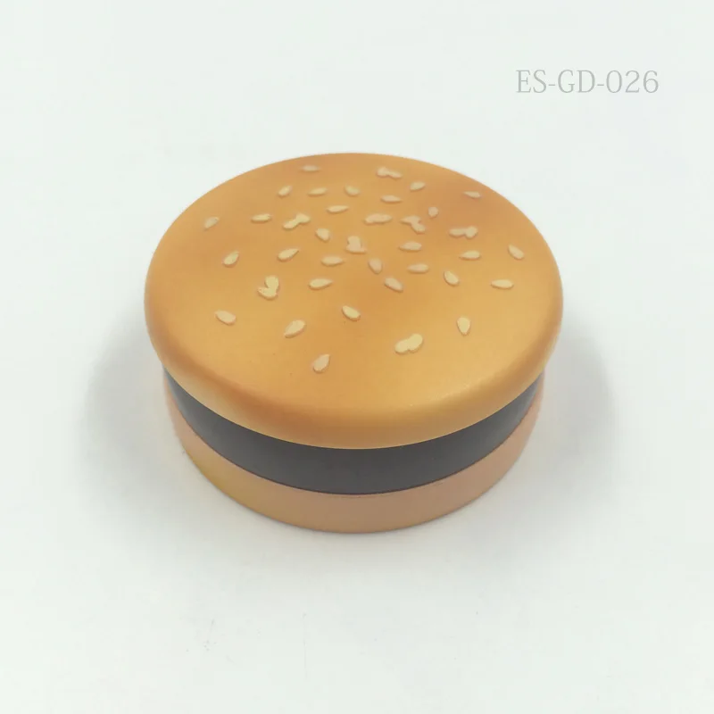 Новейший креативный 3 слойный новейший Вкусный гамбургер бисквит цинковый сплав