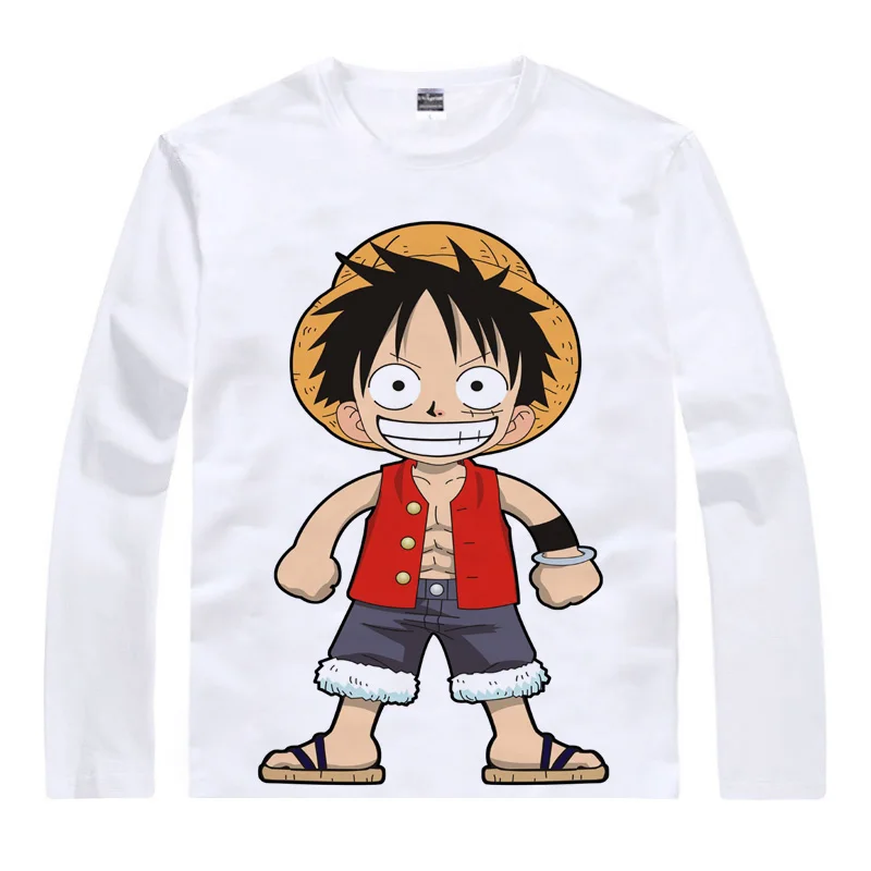 Coolprint Футболка с изображением в стиле аниме ONE PIECE футболки соломенная шляпа