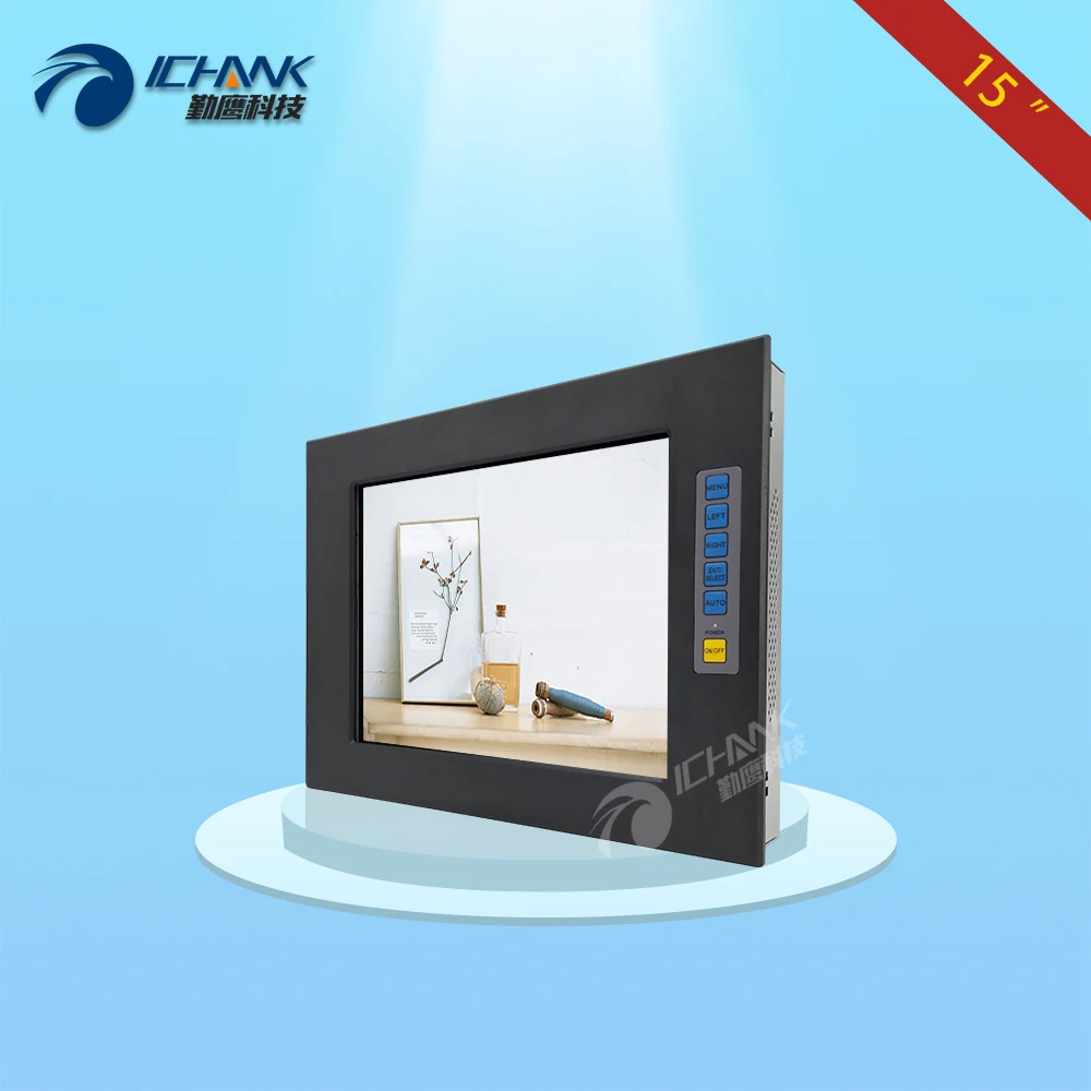 ZQ150TN-BV/1" дюймов 1024x768 VGA корпус из алюминиевого сплава Встроенный Мощность на загрузки авиационная мощность скрытый контроль за телом экран дисплей