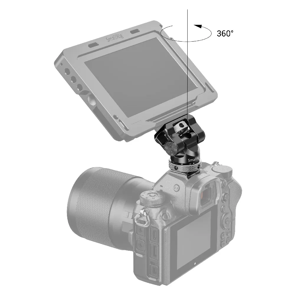 SmallRig Камера крепление EVF в шарнирного соединения 360 градусов и наклон 140 Градусов