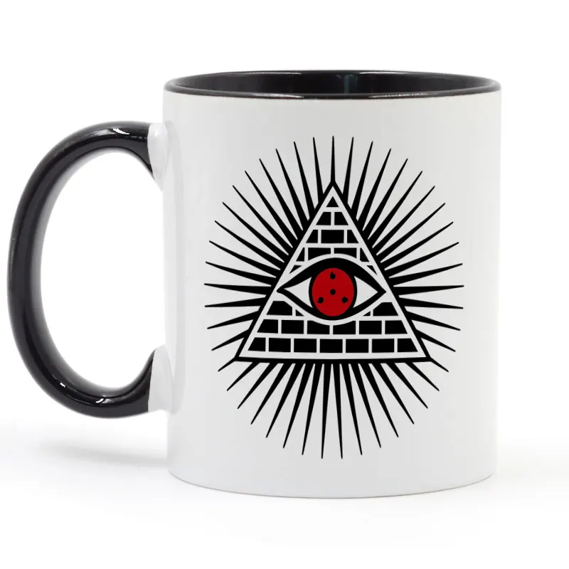 Аниме Шаринган Кружка Кофе Молоко керамическая чашка 11 унций|Кружки| |