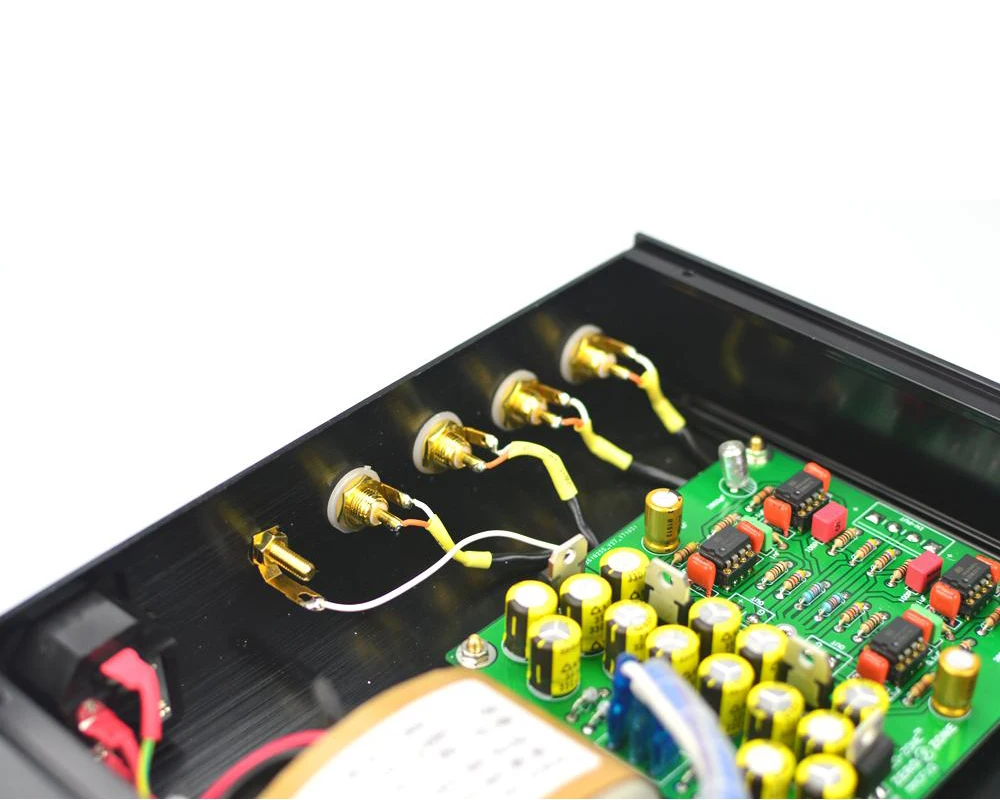 MMCF10 Hifi LP фонограф мм усилитель/OPA604 Op Amps RIAA Phono предусилитель T0806