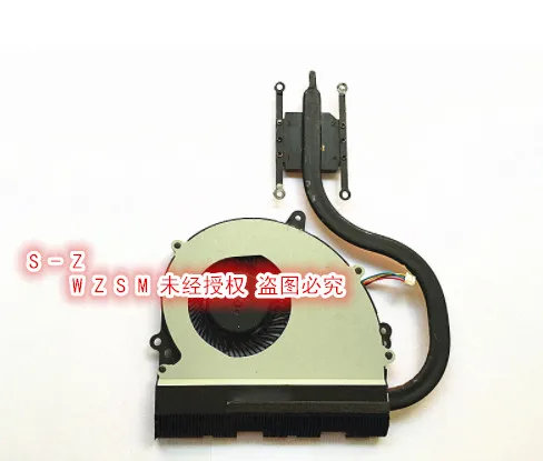 WZSM New and Original Cooler For ASUS 301 X301A X301A-1A 13GNLO1AM020-1 Laptop cooling Heatsink wit thick Fan |