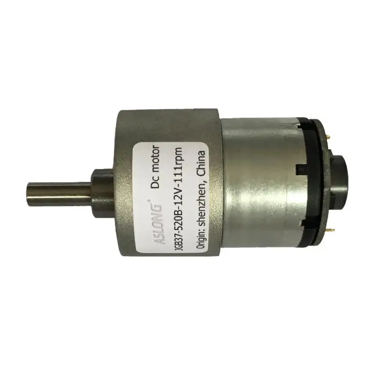 ASLONG JGB37 520 B кодировщик мотор редуктор DC редуктор|encoder gear motor|gear motor dcdc |