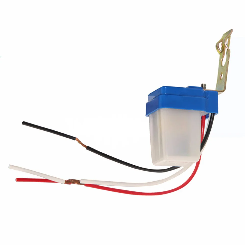 Автоматический выключенный фотоэлемент AC DC 220V 110V 24V 12V переключатель уличного