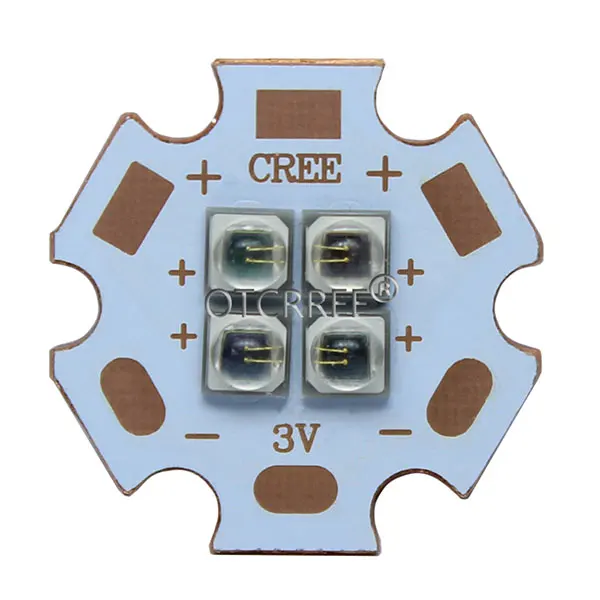EverLight 3535 4 чипа 4-светодиодный s 3V6V12V 10 Вт инфракрасный ИК 850nm 940nm 730nm высокомощный светодиодный Диод с 20 мм медной печатной платой - Испускаемый цвет: 10W 850nm