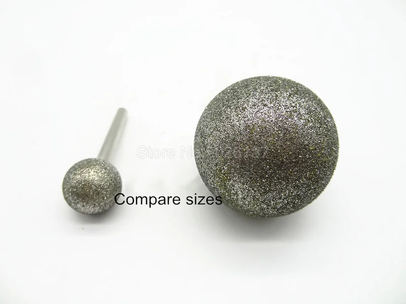 Алмазная шлифовальная насадка с хвостовиком 6 мм/8 мм покрытием для сверления